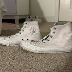 Rare all white converse